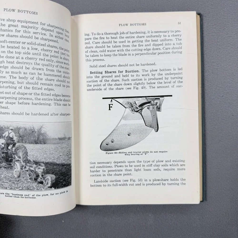 John Deere Operation Care and Repair of Farm Machinery Hardcover 21st Ed Farming